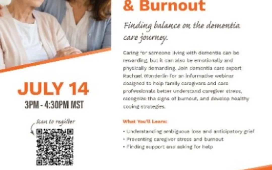How to Handle Caregiver Stress & Burnout – July 14th 2026