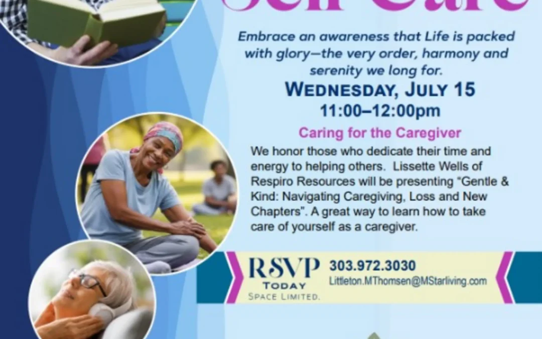 Self Care – July 15th 2026